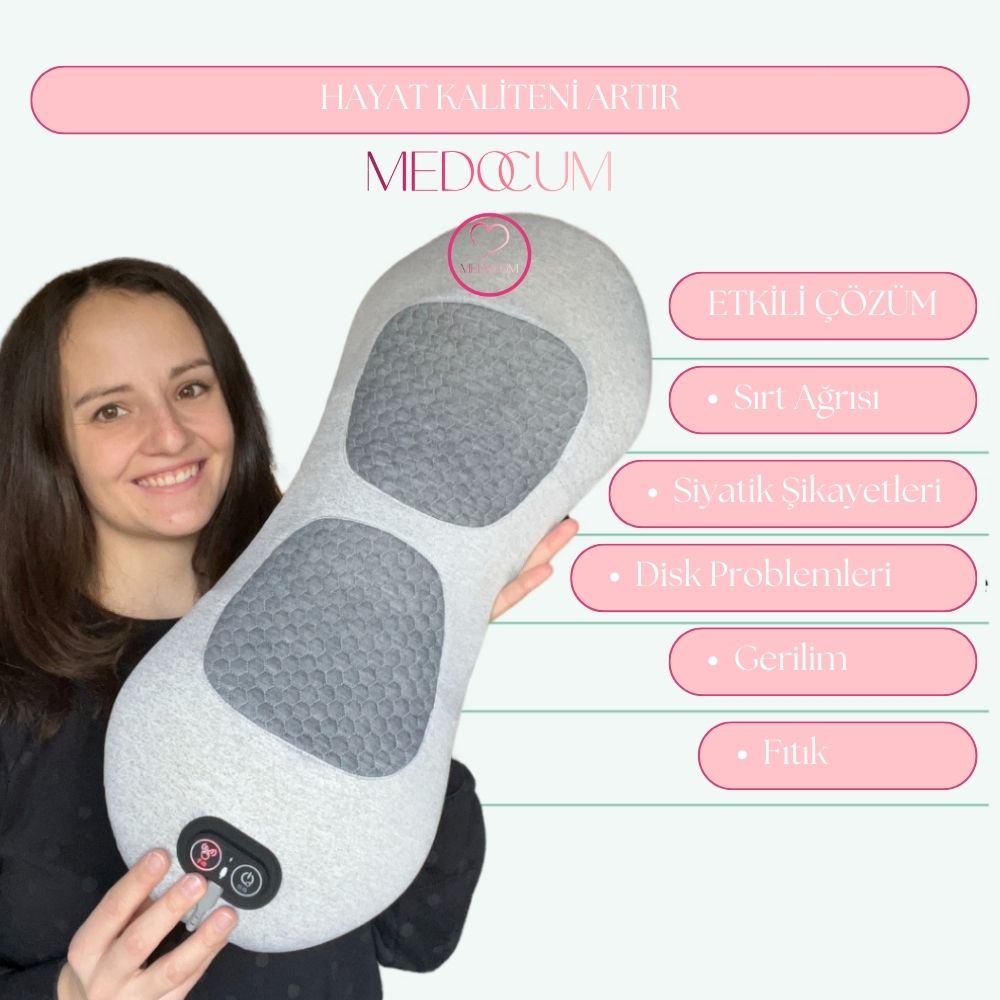 Medocum- Masajlı Sırt Yastığı